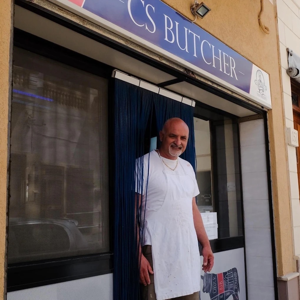 CS Butcher shop front